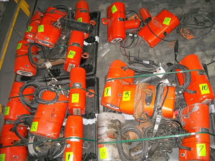 COLUMBUS McKINNON Valustar Electric Hoists,